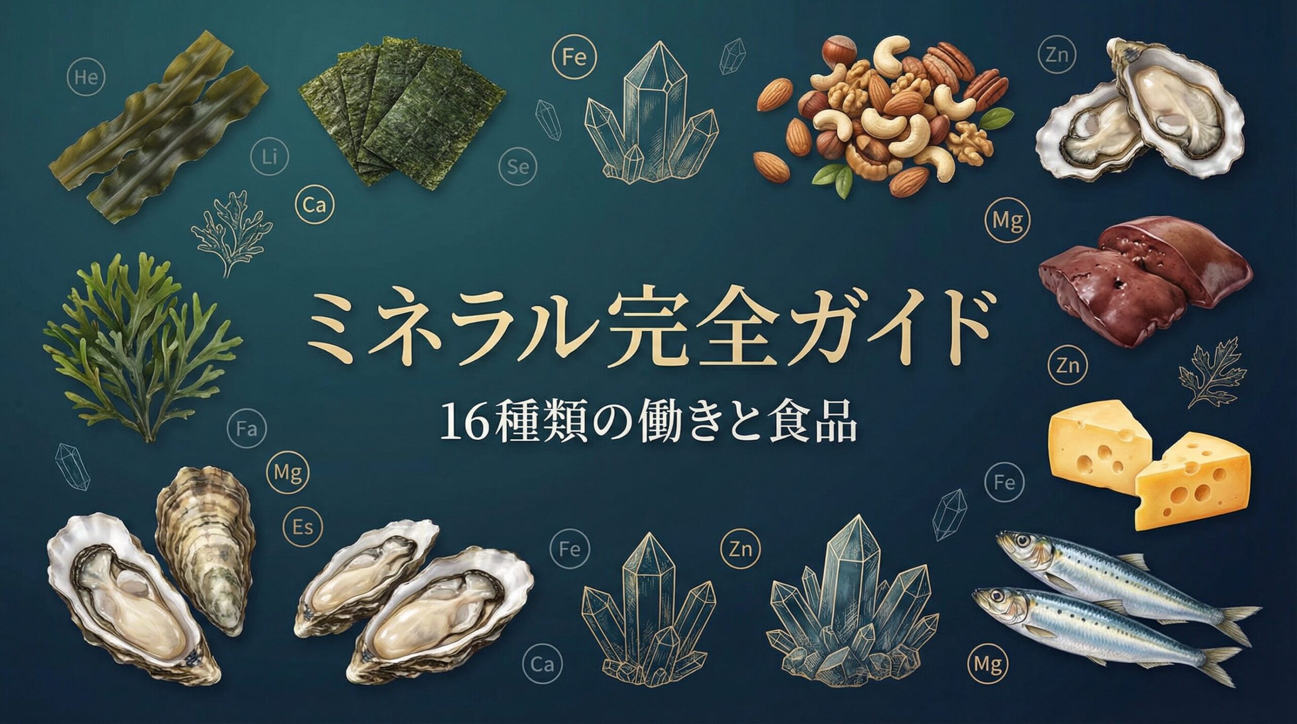 ミネラル完全ガイドのアイキャッチ画像