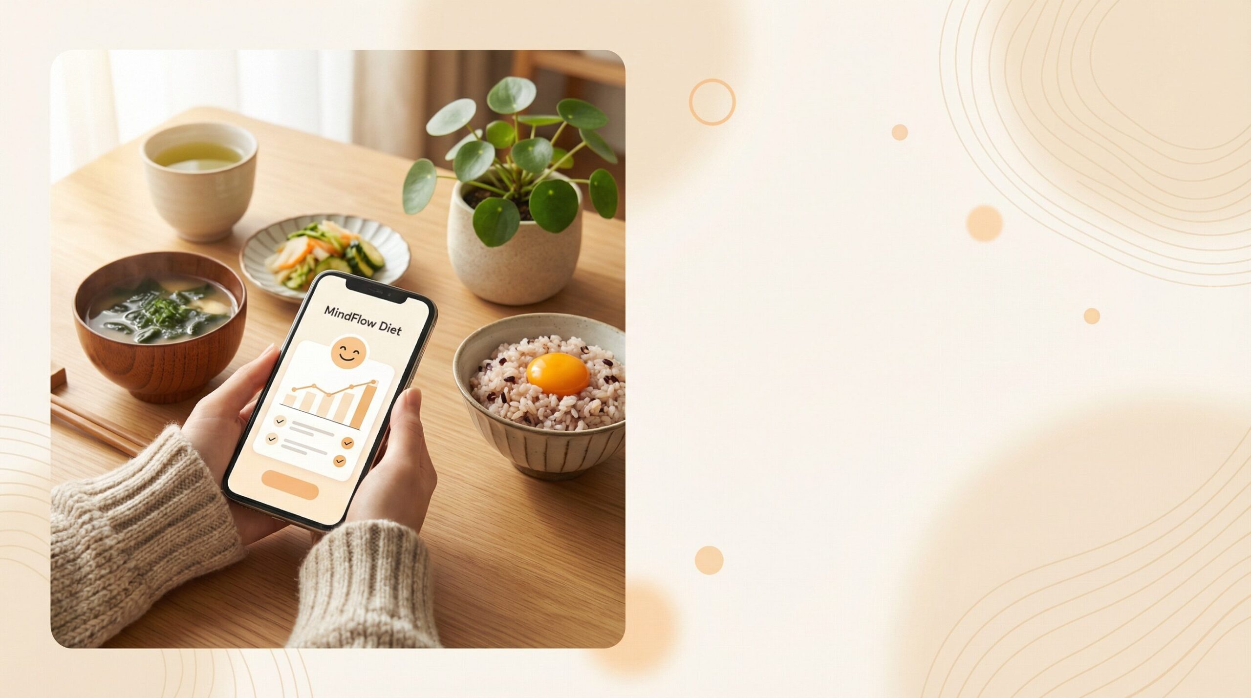 MindFlow Dietとは - スマホアプリと和食の朝食